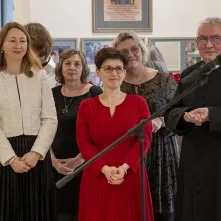 Z życzeniami dla mieszkańców i pracowników Domu Pomocy Społecznej w Toruniu