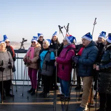 Anielski strażnik ruchu i zdrowia na moście, 19.12.2025