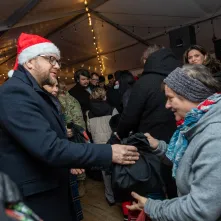 Miejska Wigilia na Rynku Nowomiejskim