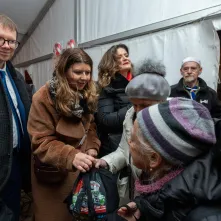 Miejska Wigilia na Rynku Nowomiejskim