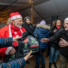 Miejska Wigilia na Rynku Nowomiejskim