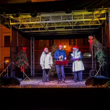 Miejska Wigilia na Rynku Nowomiejskim