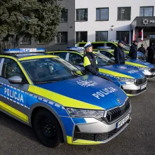 Nowe pojazdy dla Komendy Miejskiej Policji w Toruniu