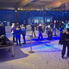 Inauguracja lodowiska sezonowego na Skarpie, 14.12.2025