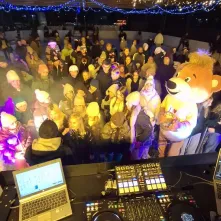 Inauguracja lodowiska sezonowego na Skarpie, 14.12.2025