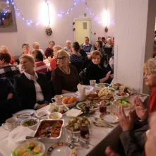Spotkanie wigilijne Klubu Seniora Kacperek - Katarzynki, 15.12.2025