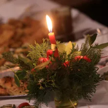 Spotkanie wigilijne Klubu Seniora Kacperek - Katarzynki, 15.12.2025