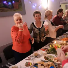 Spotkanie wigilijne Klubu Seniora Kacperek - Katarzynki, 15.12.2025