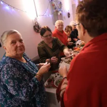 Spotkanie wigilijne Klubu Seniora Kacperek - Katarzynki, 15.12.2025