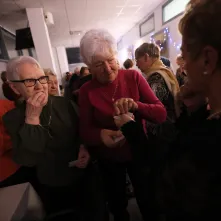 Spotkanie wigilijne Klubu Seniora Kacperek - Katarzynki, 15.12.2025