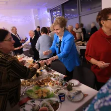 Spotkanie wigilijne Klubu Seniora Kacperek - Katarzynki, 15.12.2025