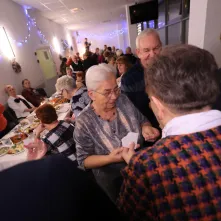 Spotkanie wigilijne Klubu Seniora Kacperek - Katarzynki, 15.12.2025