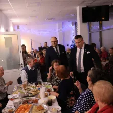 Spotkanie wigilijne Klubu Seniora Kacperek - Katarzynki, 15.12.2025