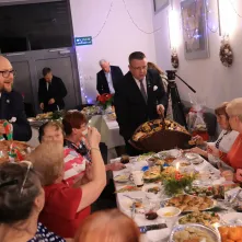 Spotkanie wigilijne Klubu Seniora Kacperek - Katarzynki, 15.12.2025