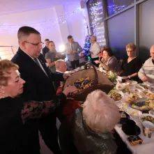 Spotkanie wigilijne Klubu Seniora Kacperek - Katarzynki, 15.12.2025