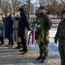 Uroczystość z okazji rocznicy zakończenia okupacji hitlerowskiej