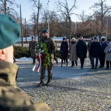 Uroczystość z okazji rocznicy zakończenia okupacji hitlerowskiej