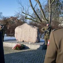 Uroczystość z okazji rocznicy zakończenia okupacji hitlerowskiej