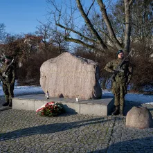 Uroczystość z okazji rocznicy zakończenia okupacji hitlerowskiej
