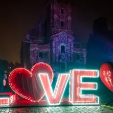 Walentynki 2026 w Toruniu - miłość rozświetliła miasto, 12.02.2026