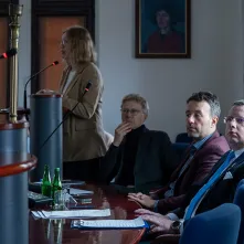 Spotkanie z dyrektorami szkół podstawowych w sprawie lekcji samorządowych