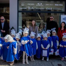 Aniołek prz ul. Szczytej 6 odsłonięty, 2.03.2026