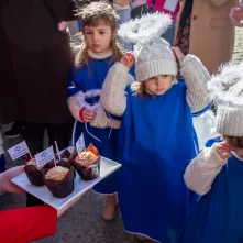 Aniołek prz ul. Szczytej 6 odsłonięty, 2.03.2026