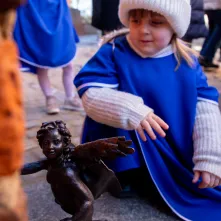 Nowy aniołek przy Krzywej Wieży, 2.03.2026