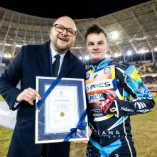 Pożegnanie Adriana Miedzińskiego na Motoarenie