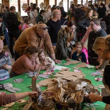 Leśne poszukiwanie pisanek na Barbarce