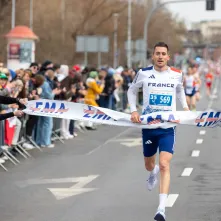 Bieg na 5 km w ramach Halowych Mistrzostw Europy Masters 