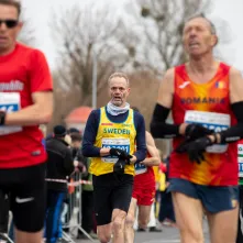 Bieg na 5 km w ramach Halowych Mistrzostw Europy Masters 