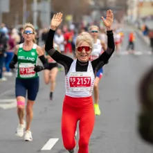 Bieg na 5 km w ramach Halowych Mistrzostw Europy Masters 