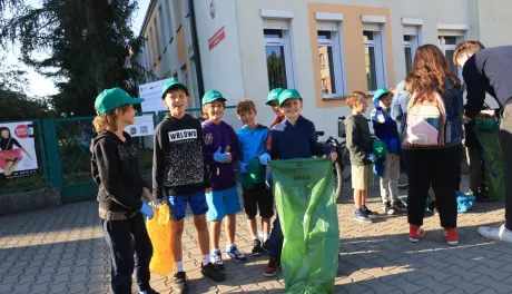 Sprzątanie świata w Szkole Podstawowej nr 24 w Toruniu