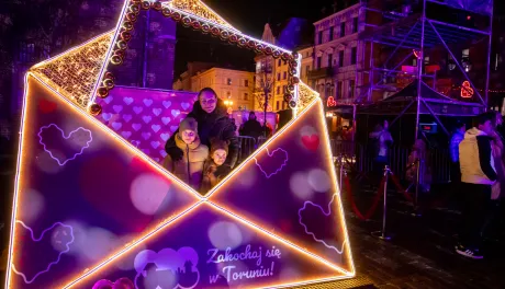 Walentynkowy wieczór w Rynku Staromiejskim