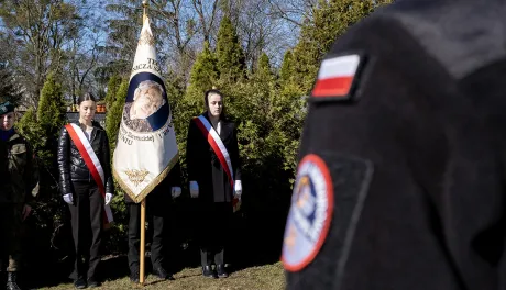 Urodzinowe kwiaty dla gen. Zawackiej, 19.03.2025 r.
