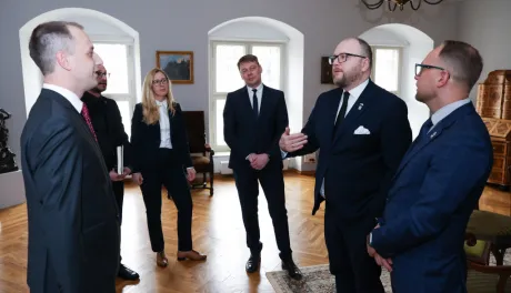 Spotkanie z  I zastępcą Mera Kowna, 14.03.2025 r.