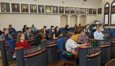 Uczniowie SP8 w UMT, 11.03.2025 r.