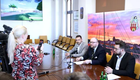 Briefing ws. budowy żłobka przy Heweliusza, 15.04.2025 r.