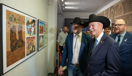 Gala finałowa konkursu plastycznego "Ale Texas"