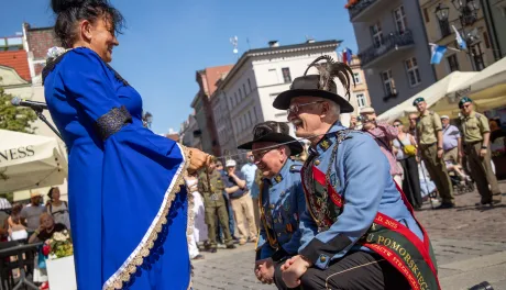 Intronizacja Króla Kurkowego.