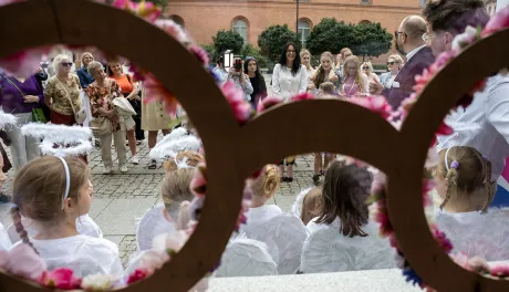 Anioł zamieszkał na Rynku Nowomiejskim, 29.08.2025 r.