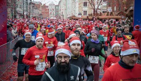 Festiwal Biegów Świętych Mikołajów w Toruniu