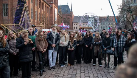 Prezydent podziękował młodzieży z ZSIŚ, 10.12.2025 