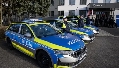 Nowe pojazdy dla Komendy Miejskiej Policji w Toruniu