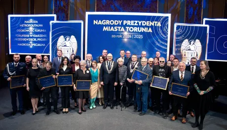 Nagrody Prezydenta Miasta Torunia za lata 2024-2025 wręczone