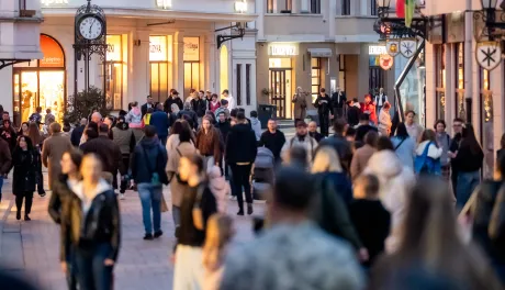 Wiosna na toruńskiej Starówce 