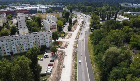 Przebudowa Szosy Okrężnej w sierpniu 2024