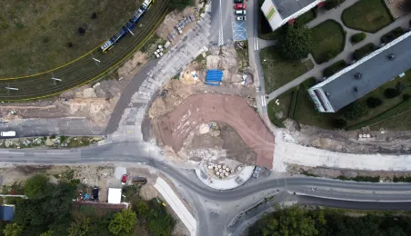 Przebudowa Szosy Okrężnej w sierpniu 2024