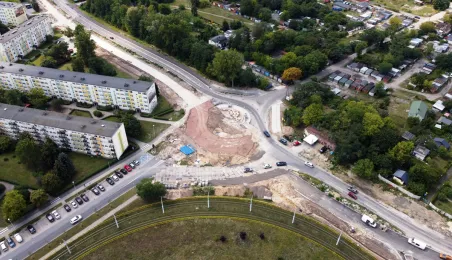 Przebudowa Szosy Okrężnej w sierpniu 2024